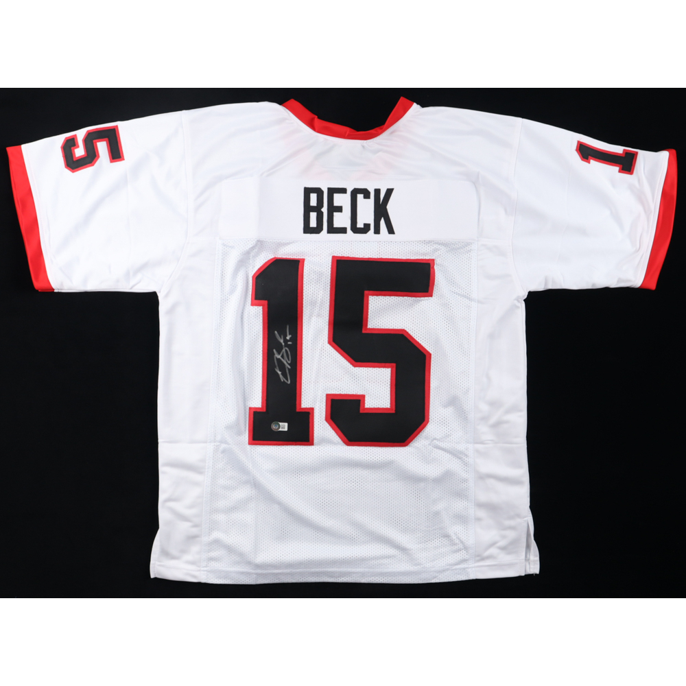 Carson Beck Signed Jersey (Beckett) at PristineAuction.com
