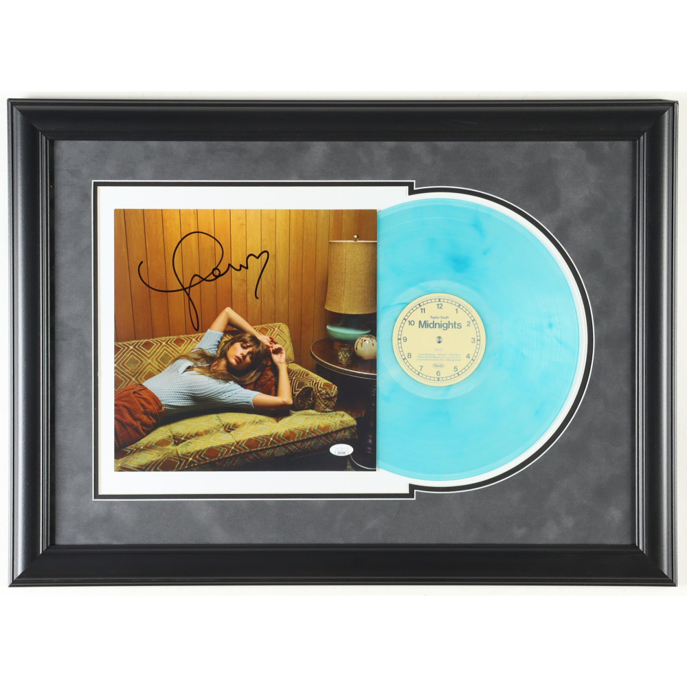 Taylor Swift Signed Custom Framed 