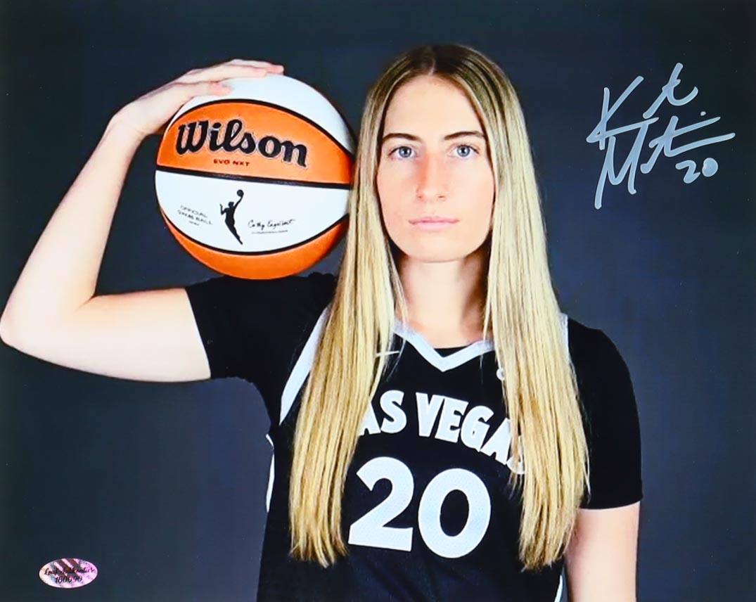 Kate Martin Signed Aces 8x10 Photo (Leaf) at PristineAuction.com Kate Martin Signed Aces 8x10 Photo (Leaf) at PristineAuction.com