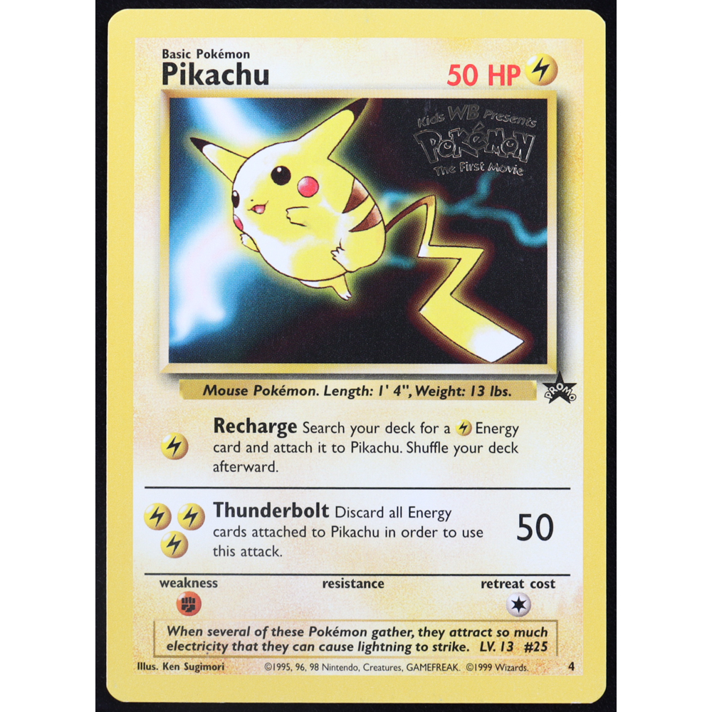 Pikachu Pokemon 1999 WOTC Promos #4 | Pristine Auction