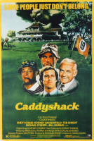 Chevy Chase Signed "Caddyshack" 27x40 Poster (Schwartz) at PristineAuction.com