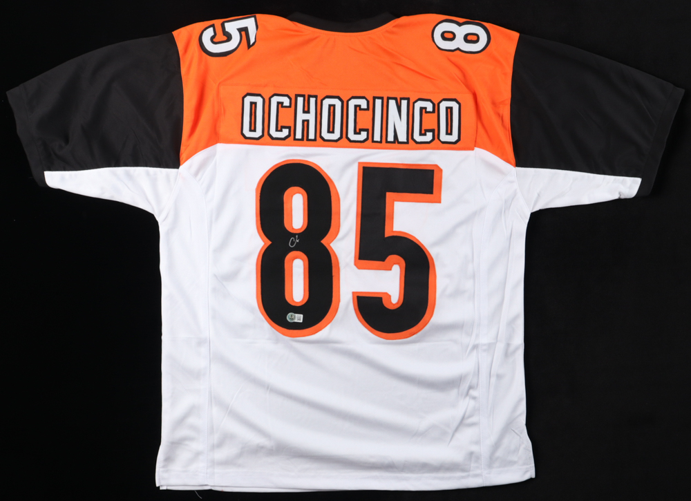 Chad "Ocho Cinco" Johnson Signed Jersey (Beckett) at PristineAuction.com Chad "Ocho Cinco" Johnson Signed Jersey (Beckett) at PristineAuction.com
