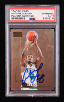 Antoine Walker Signed 1996-97 SkyBox Premium #9 RC (PSA) at PristineAuction.com