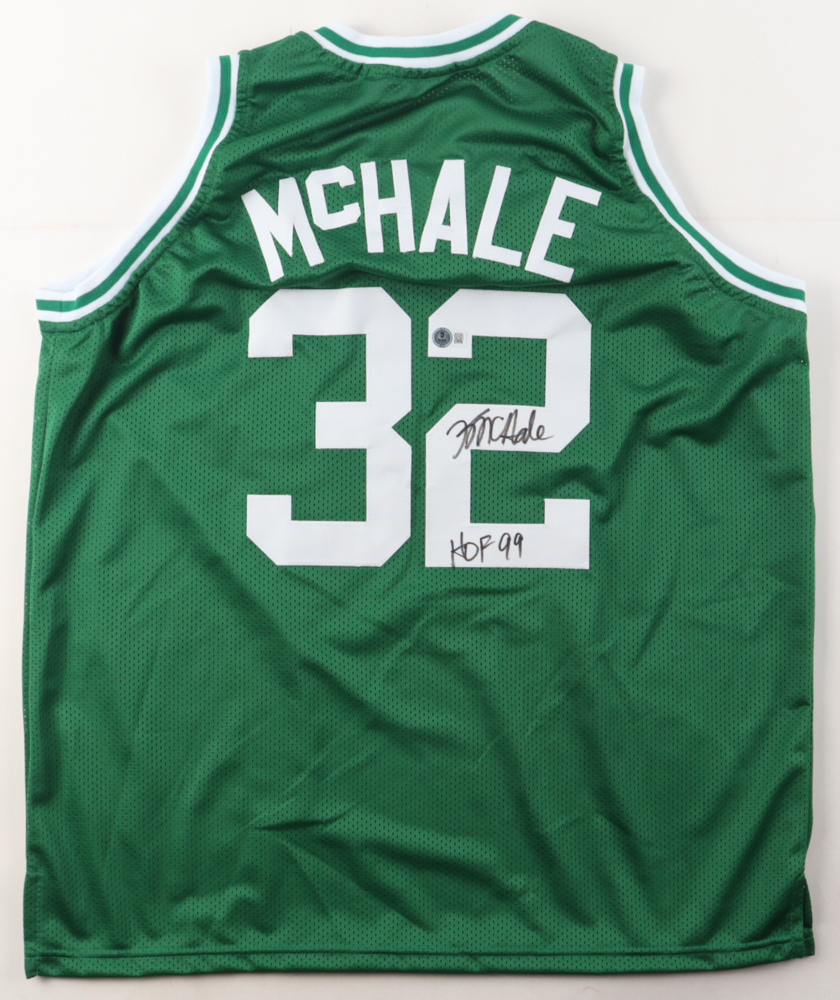 Kevin McHale Signed Jersey Inscribed "HOF 99" (Beckett) at PristineAuction.com Kevin McHale Signed Jersey Inscribed "HOF 99" (Beckett) at PristineAuction.com