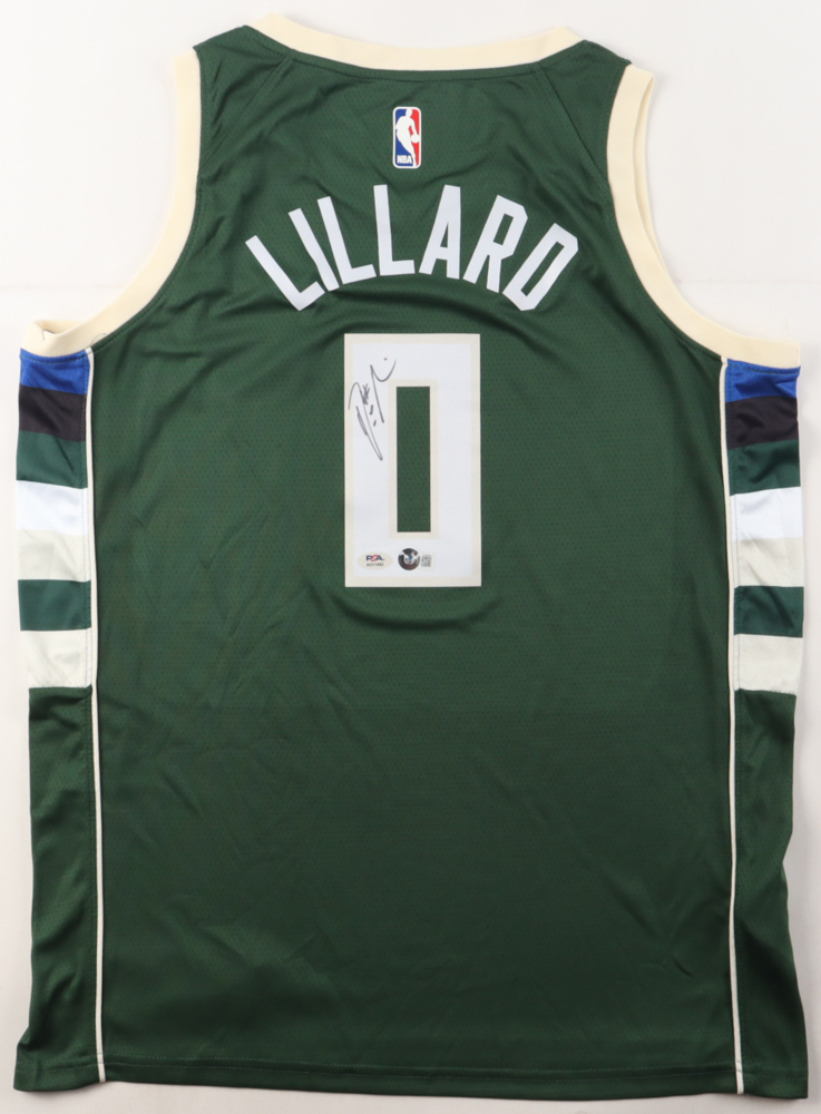 Damian Lillard Signed Jersey (PSA & Beckett) at PristineAuction.com Damian Lillard Signed Jersey (PSA & Beckett) at PristineAuction.com