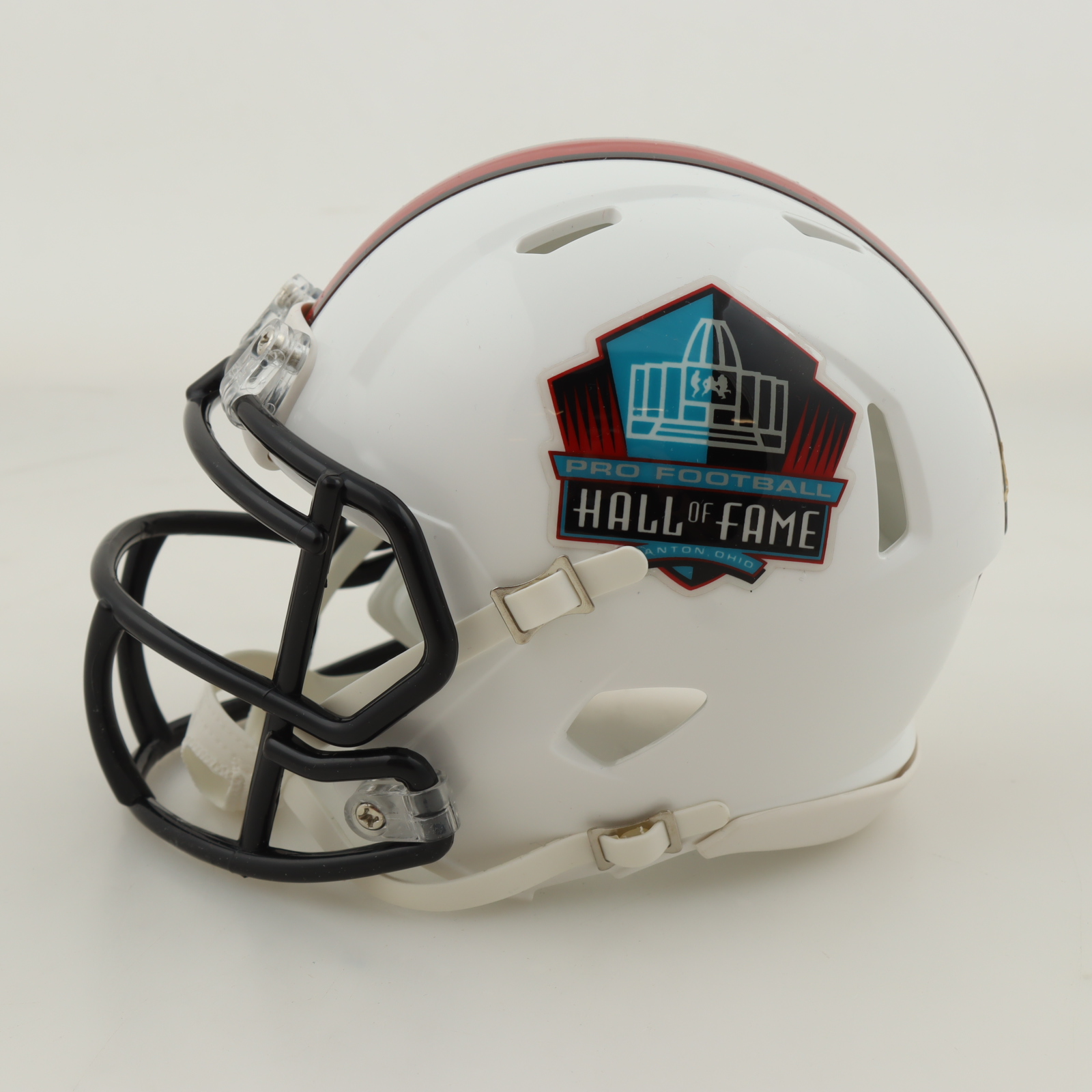 Thurman Thomas Signed Hall of Fame Logo Speed Mini Helmet Inscribed ...