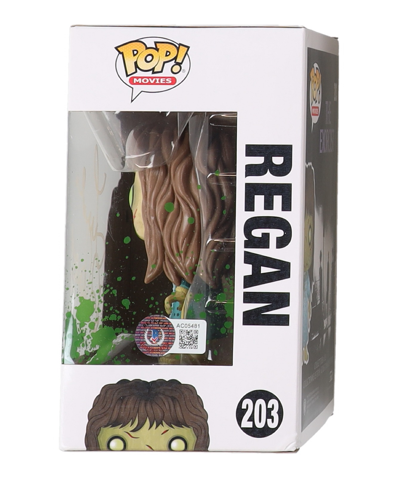 Linda Blair Signed "The Exorcist" #203 Regan Funko Pop! Vinyl Figure (Beckett) at PristineAuction.com Linda Blair Signed "The Exorcist" #203 Regan Funko Pop! Vinyl Figure (Beckett) at PristineAuction.com