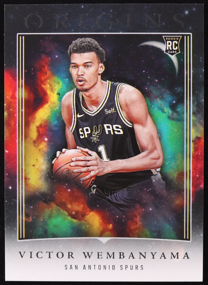 Victor Wembanyama 2023-24 Panini Origins #86 RC at PristineAuction.com Victor Wembanyama 2023-24 Panini Origins #86 RC at PristineAuction.com