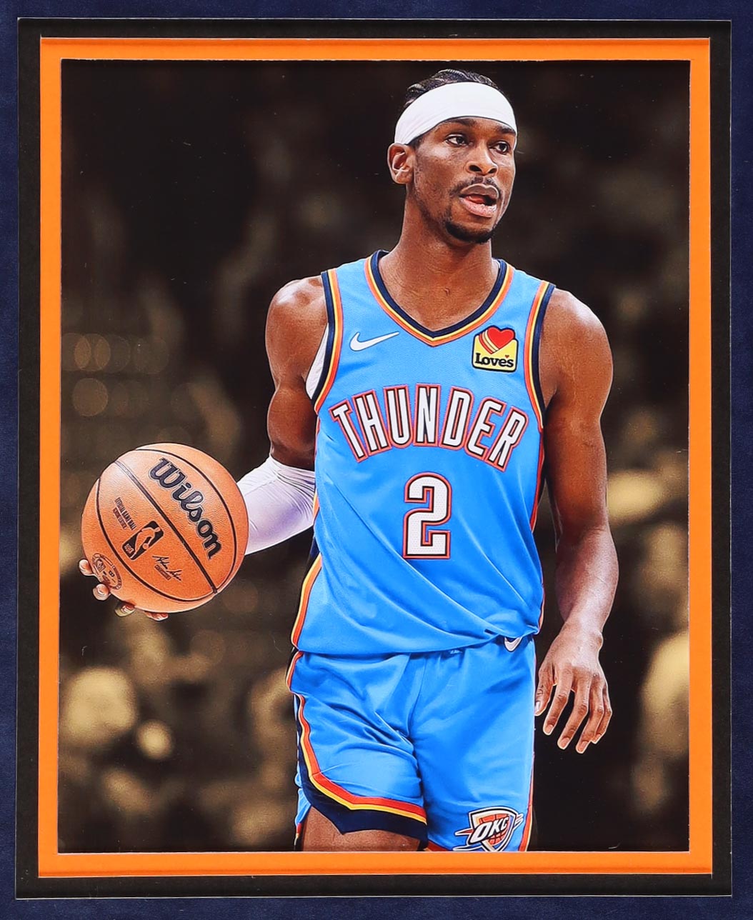 Gilgeous-Alexander ユニフォーム M Shai Gilgeous-Alexander Signed Authentic 2025 NBA FINALS