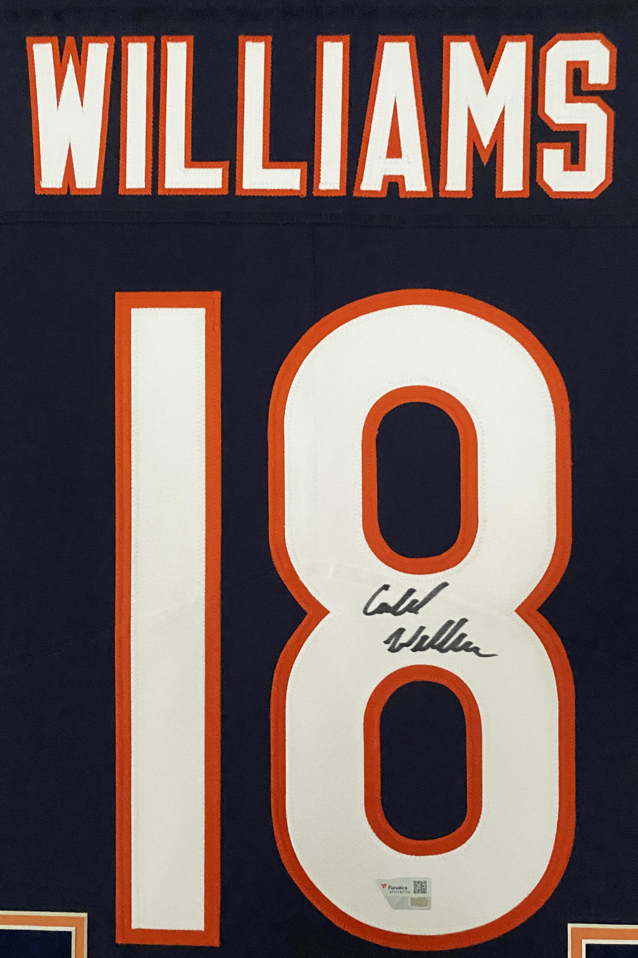Caleb Williams Signed Bears Custom Framed LED Jersey Display (Fanatics) at PristineAuction.com Caleb Williams Signed Bears Custom Framed LED Jersey Display (Fanatics) at PristineAuction.com