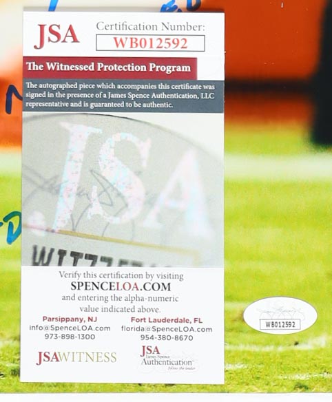 Michael Vick Signed Eagles 11x14 Photo Inscribed "2010 NFL Comeback POY" & "Redemption" (JSA) at PristineAuction.com Michael Vick Signed Eagles 11x14 Photo Inscribed "2010 NFL Comeback POY" & "Redemption" (JSA) at PristineAuction.com