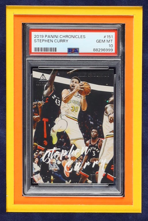 Stephen Curry Signed & Framed Golden State Warriors LED Backlit Jersey Display with PSA Graded Cards (Beckett & USA SM) at PristineAuction.com Stephen Curry Signed & Framed Golden State Warriors LED Backlit Jersey Display with PSA Graded Cards (Beckett & USA SM) at PristineAuction.com
