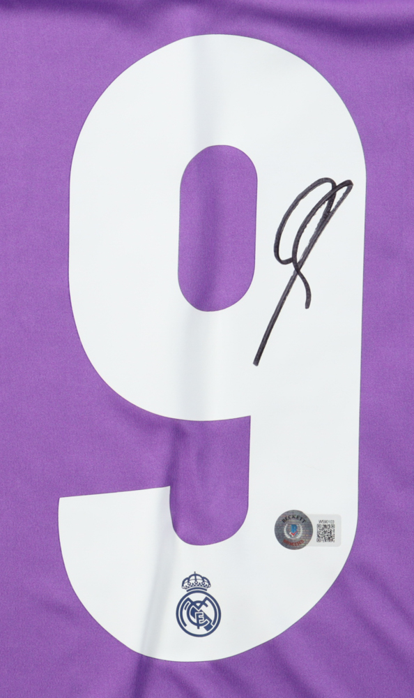 Karim Benzema Signed Real Madrid Adidas Jersey (Beckett) at PristineAuction.com Karim Benzema Signed Real Madrid Adidas Jersey (Beckett) at PristineAuction.com