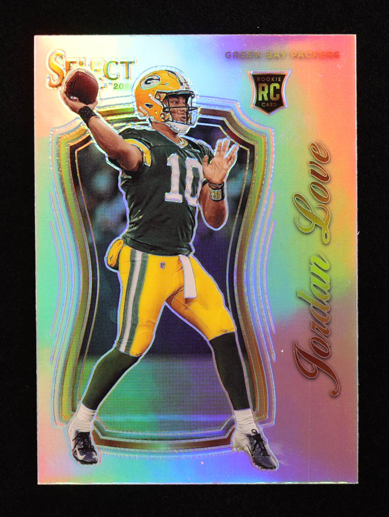 Jordan Love 2020 Select Select Certified Rookies Silver #11 RC at PristineAuction.com Jordan Love 2020 Select Select Certified Rookies Silver #11 RC at PristineAuction.com