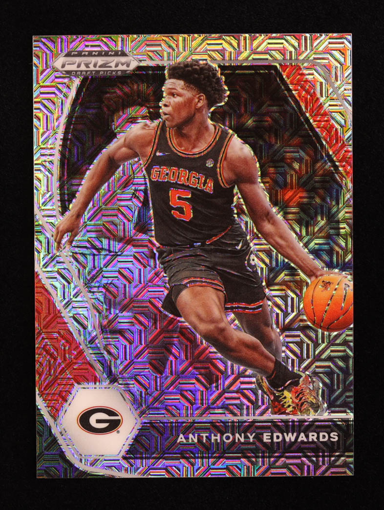 Anthony Edwards 2021 Panini Prizm Draft Picks Silver Mojo #65 #09/25 at PristineAuction.com Anthony Edwards 2021 Panini Prizm Draft Picks Silver Mojo #65 #09/25 at PristineAuction.com