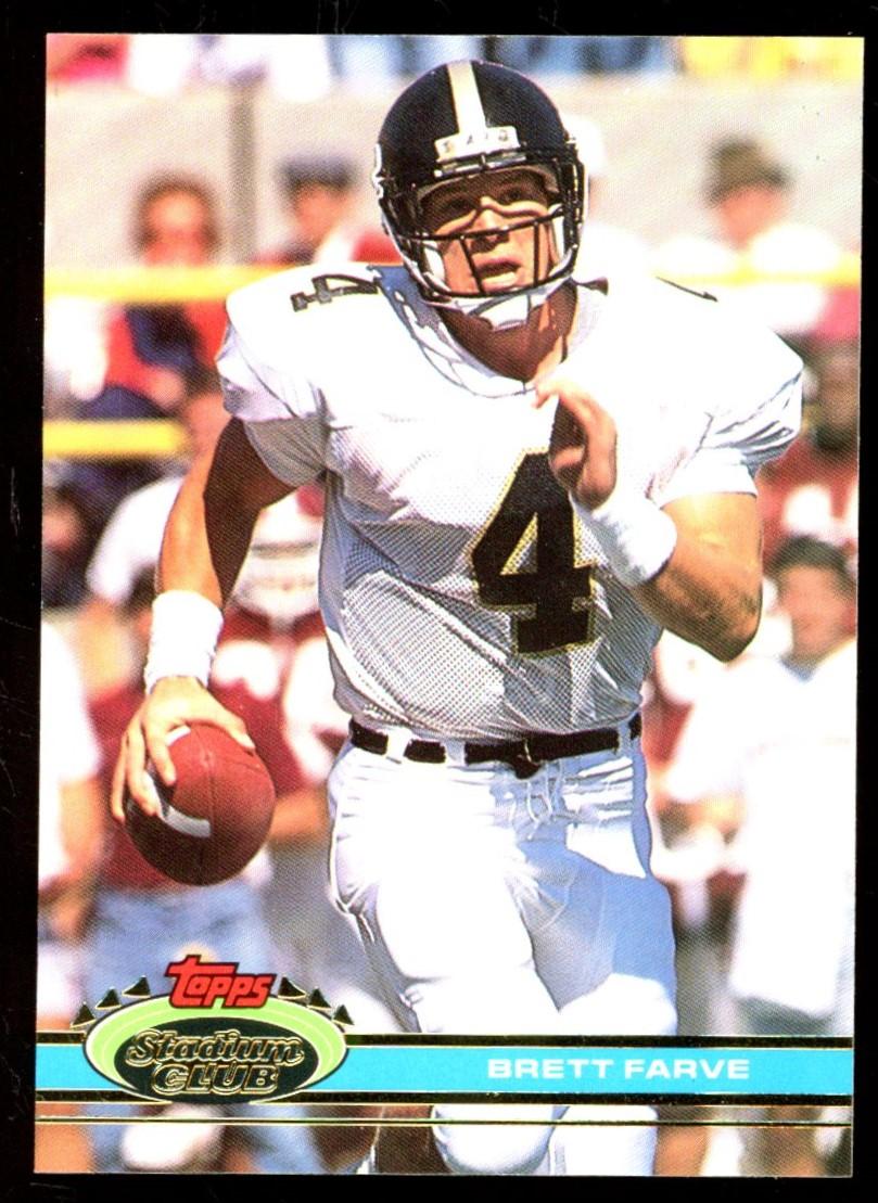 Brett Favre 1991 Stadium Club #94 RC at PristineAuction.com Brett Favre 1991 Stadium Club #94 RC at PristineAuction.com