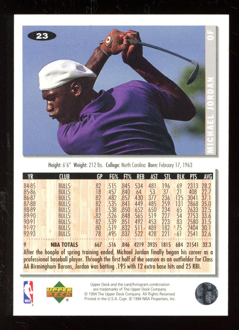 Michael Jordan 1993 Upper Deck Collector's Choice #23 at PristineAuction.com Michael Jordan 1993 Upper Deck Collector's Choice #23 at PristineAuction.com