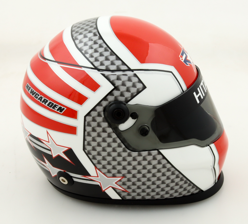 Josef Newgarden Indycar Series 1:2 Scale Mini Helmet at PristineAuction.com Josef Newgarden Indycar Series 1:2 Scale Mini Helmet at PristineAuction.com