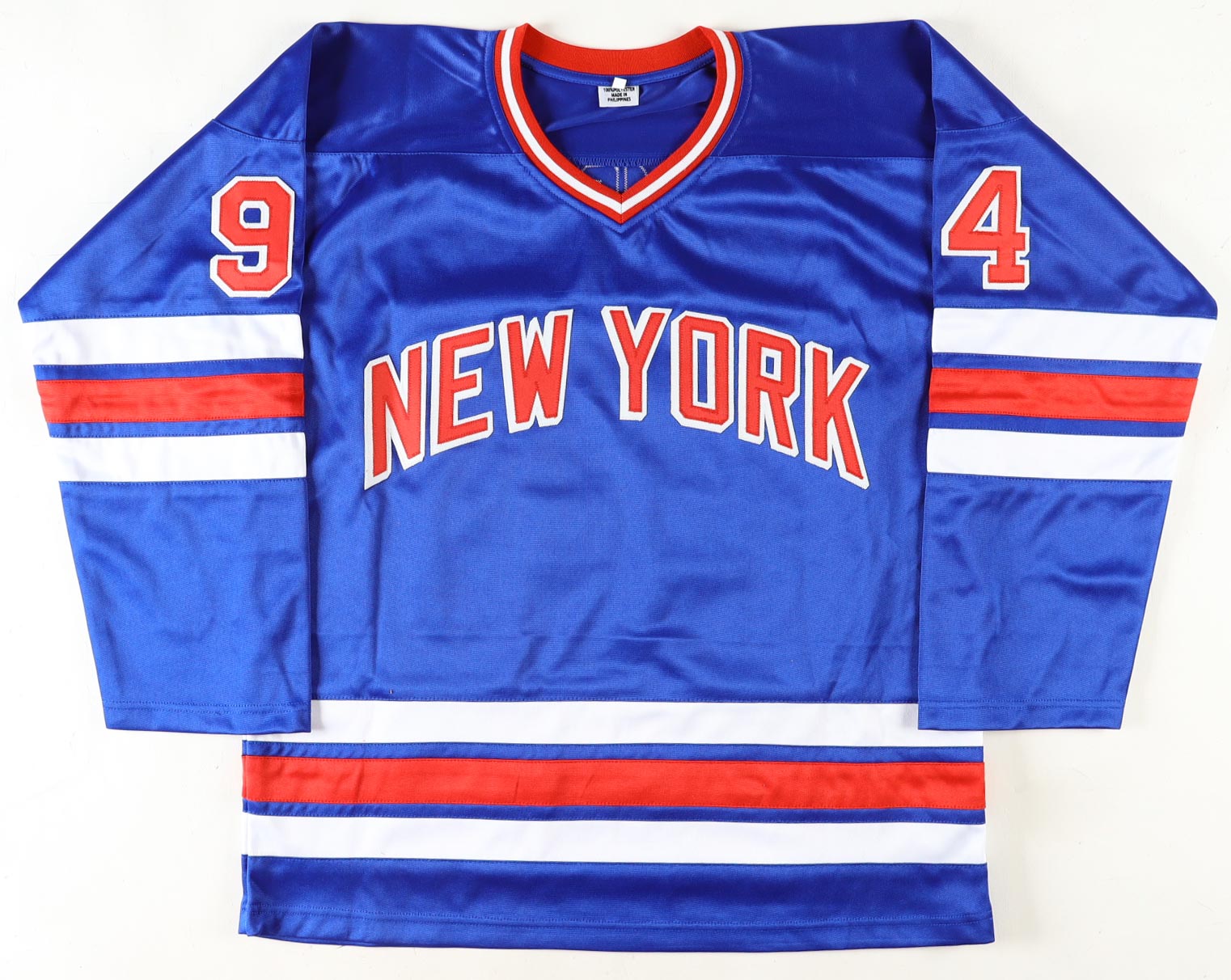 "1994 Stanley Cup Champions" Jersey Signed By (17) With Mark Messier, Mike Hartman, Steve Larmer, Mike Richter (Beckett) at PristineAuction.com "1994 Stanley Cup Champions" Jersey Signed By (17) With Mark Messier, Mike Hartman, Steve Larmer, Mike Richter (Beckett) at PristineAuction.com