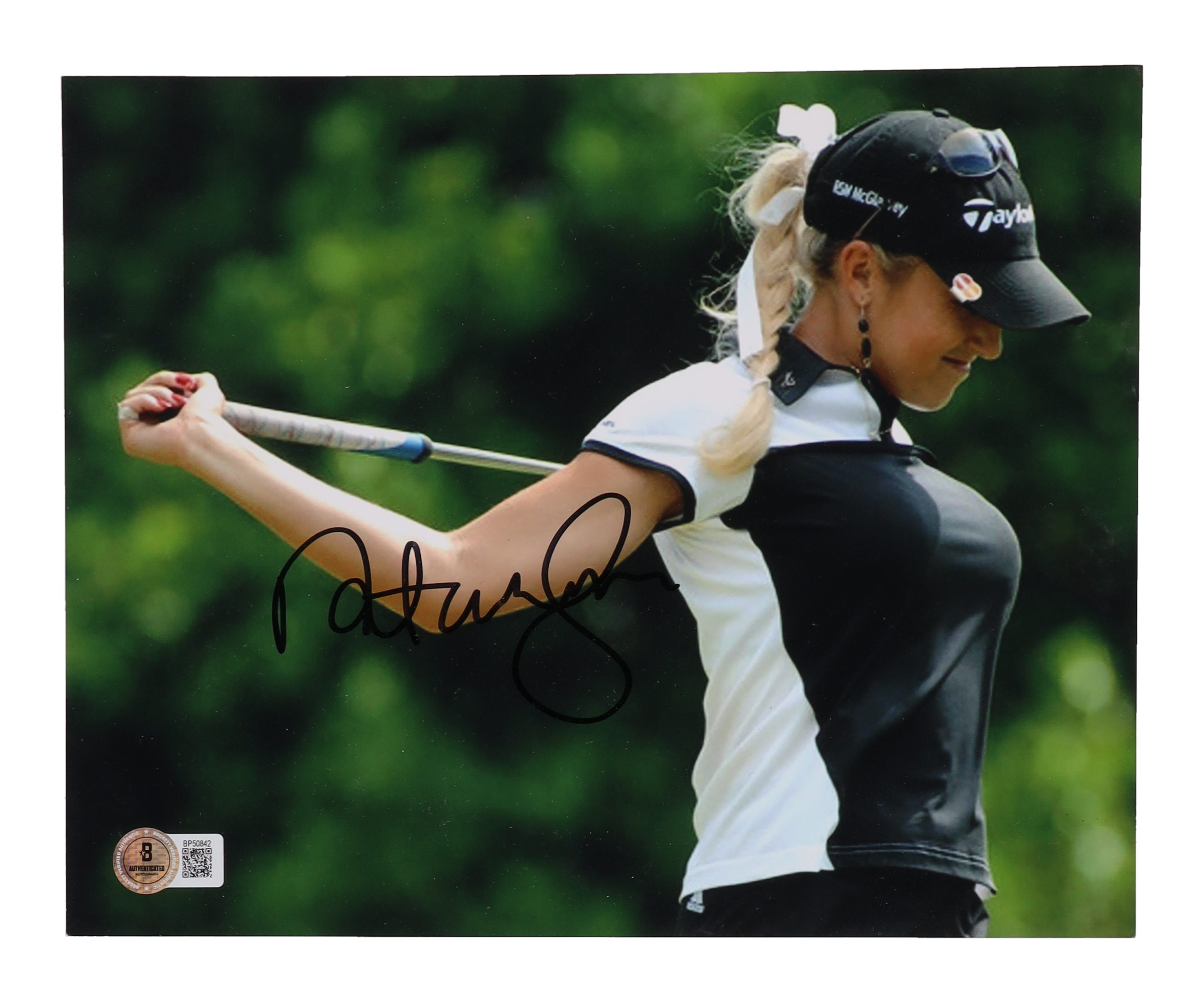 Natalie Gulbis Signed 8x10 Photo (Beckett) | Pristine Auction