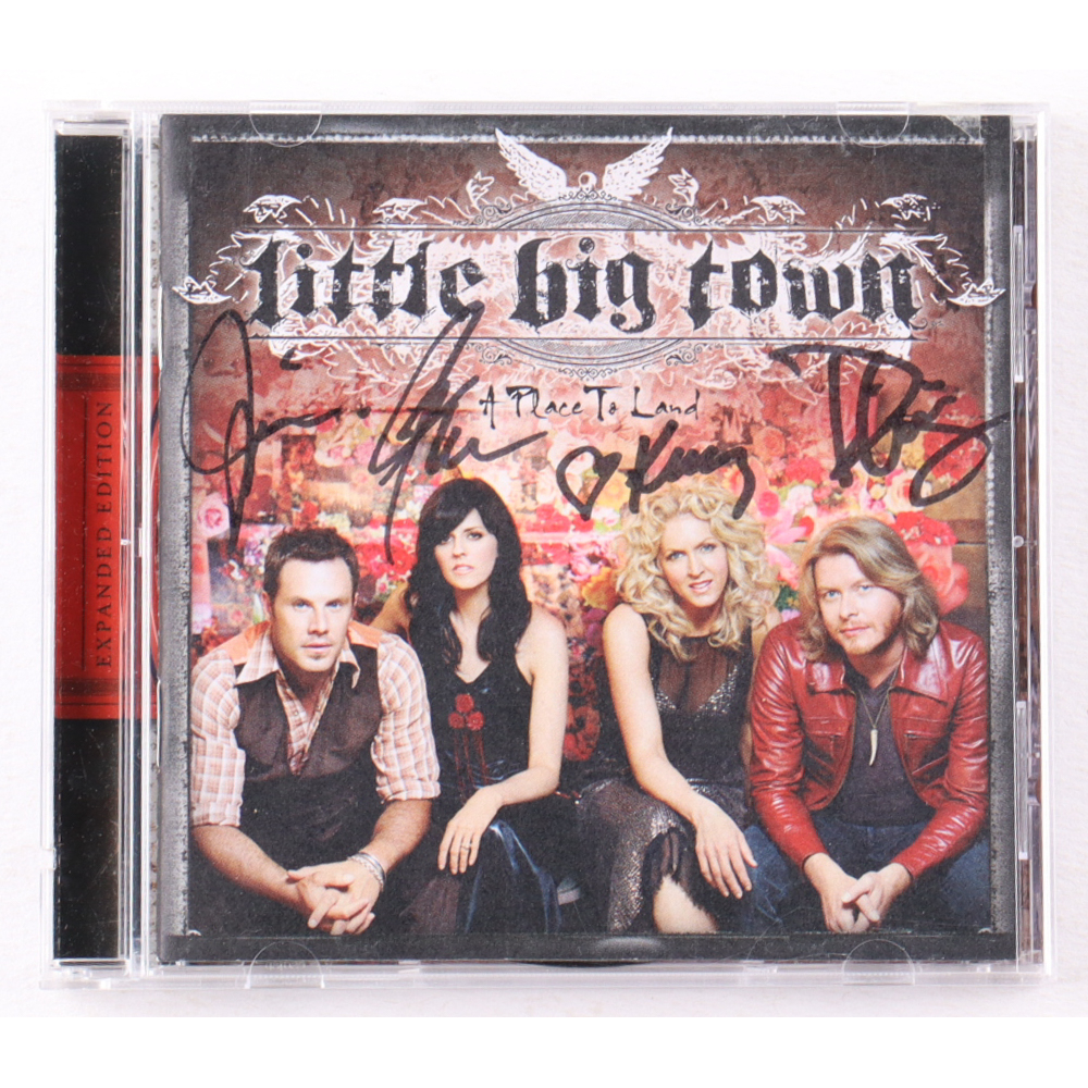 Little Big Town Signed "A Place To Land" CD Album Cover Signed by Karen ...