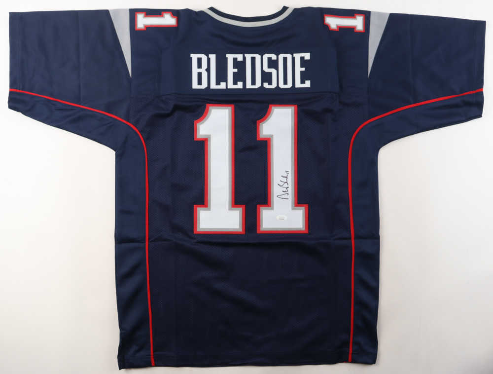 Drew Bledsoe Signed Jersey (JSA) at PristineAuction.com Drew Bledsoe Signed Jersey (JSA) at PristineAuction.com