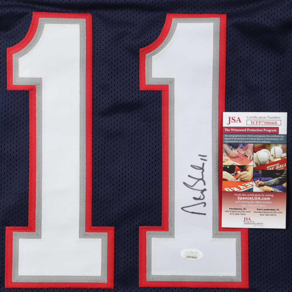 Drew Bledsoe Signed Jersey (JSA) at PristineAuction.com Drew Bledsoe Signed Jersey (JSA) at PristineAuction.com