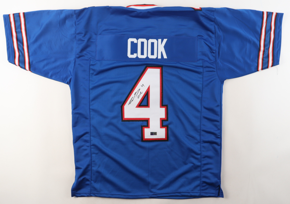 James Cook Signed Jersey (TSE) at PristineAuction.com James Cook Signed Jersey (TSE) at PristineAuction.com