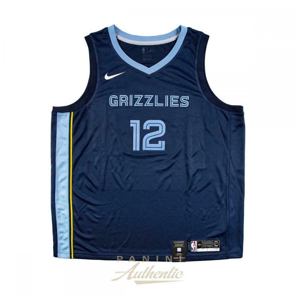 Ja Morant Signed Grizzlies Nike Jersey (Panini) at PristineAuction.com Ja Morant Signed Grizzlies Nike Jersey (Panini) at PristineAuction.com