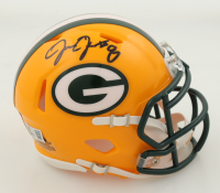 Josh Jacobs Signed Packers Speed Mini Helmet (Beckett) at PristineAuction.com