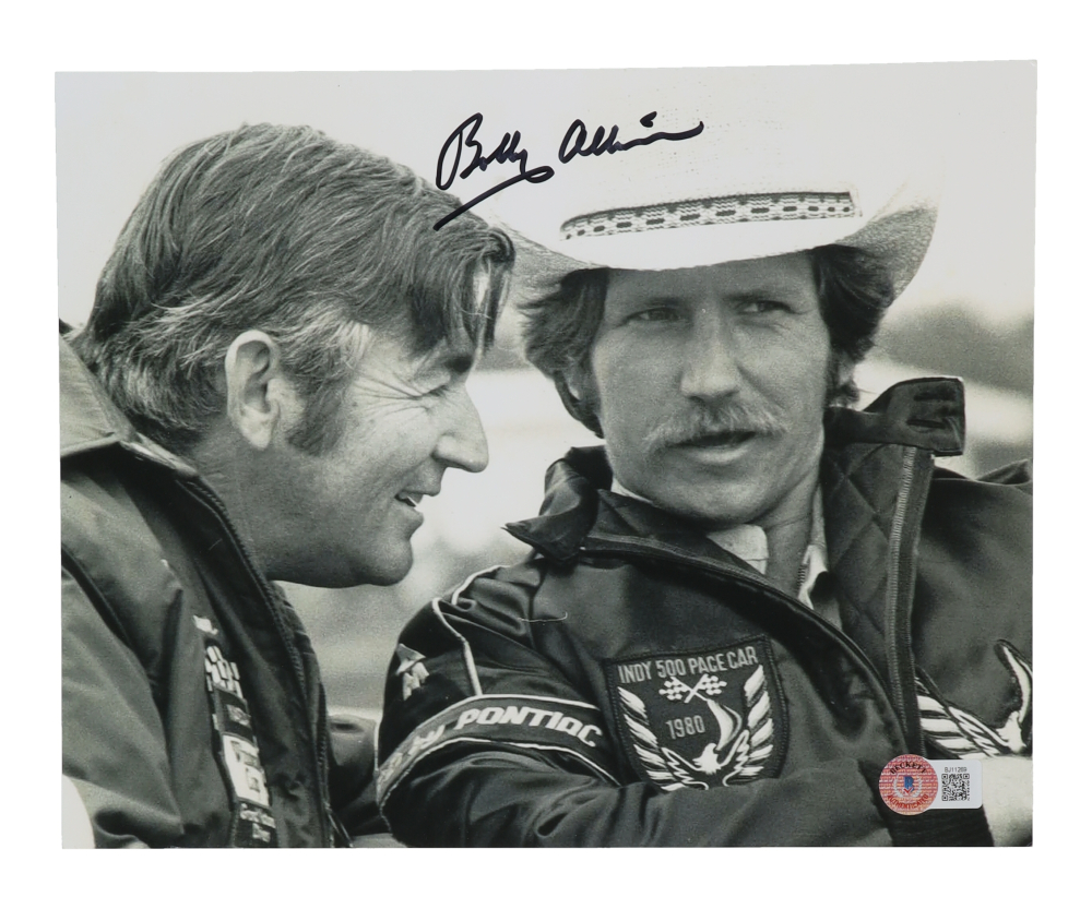 Bobby Allison Signed Indy 500 8x10 Photo (Beckett) Pristine Auction