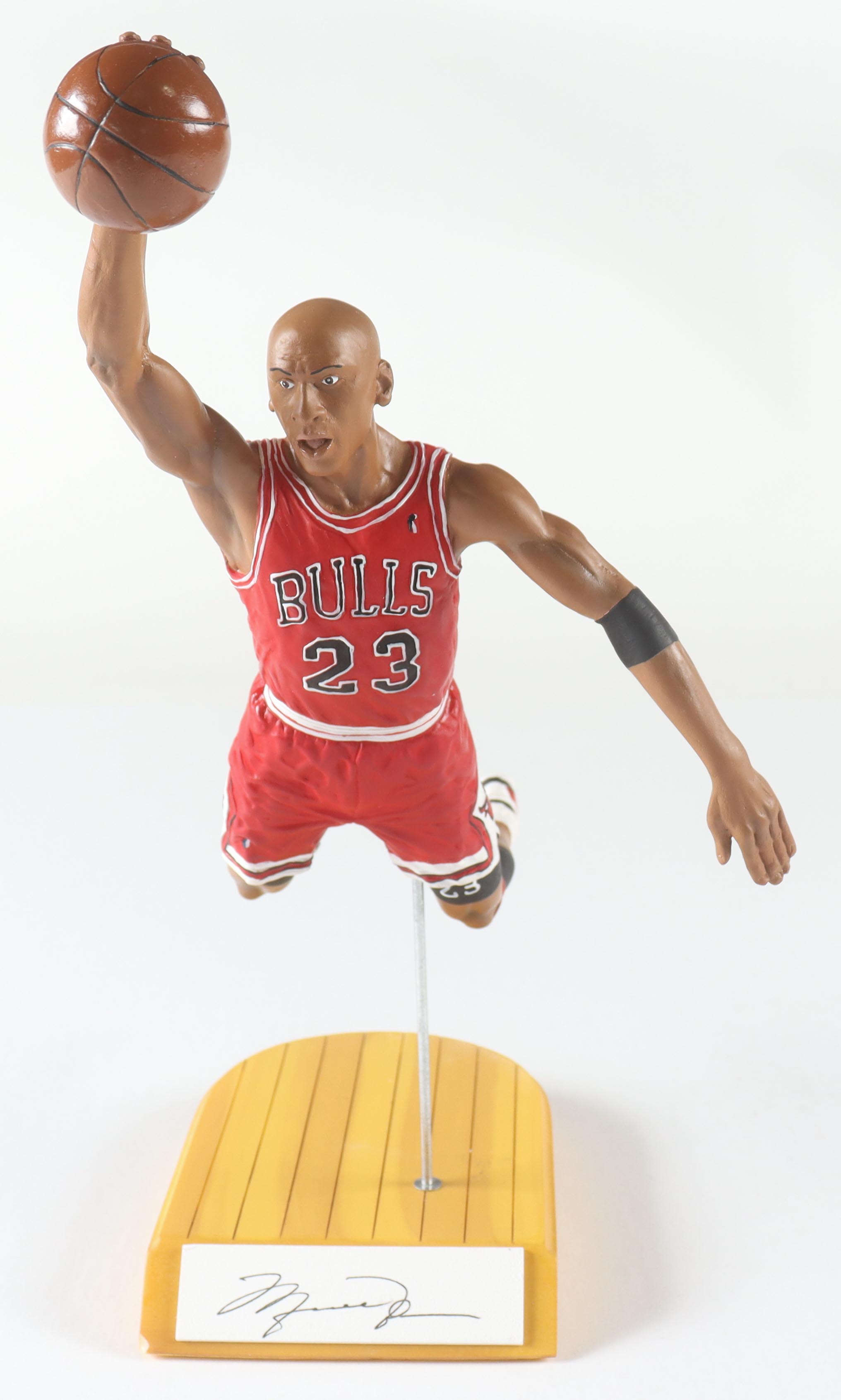 Michael Jordan Signed LE Bulls 15" Figurine #248/368 (UDA) at PristineAuction.com Michael Jordan Signed LE Bulls 15" Figurine #248/368 (UDA) at PristineAuction.com