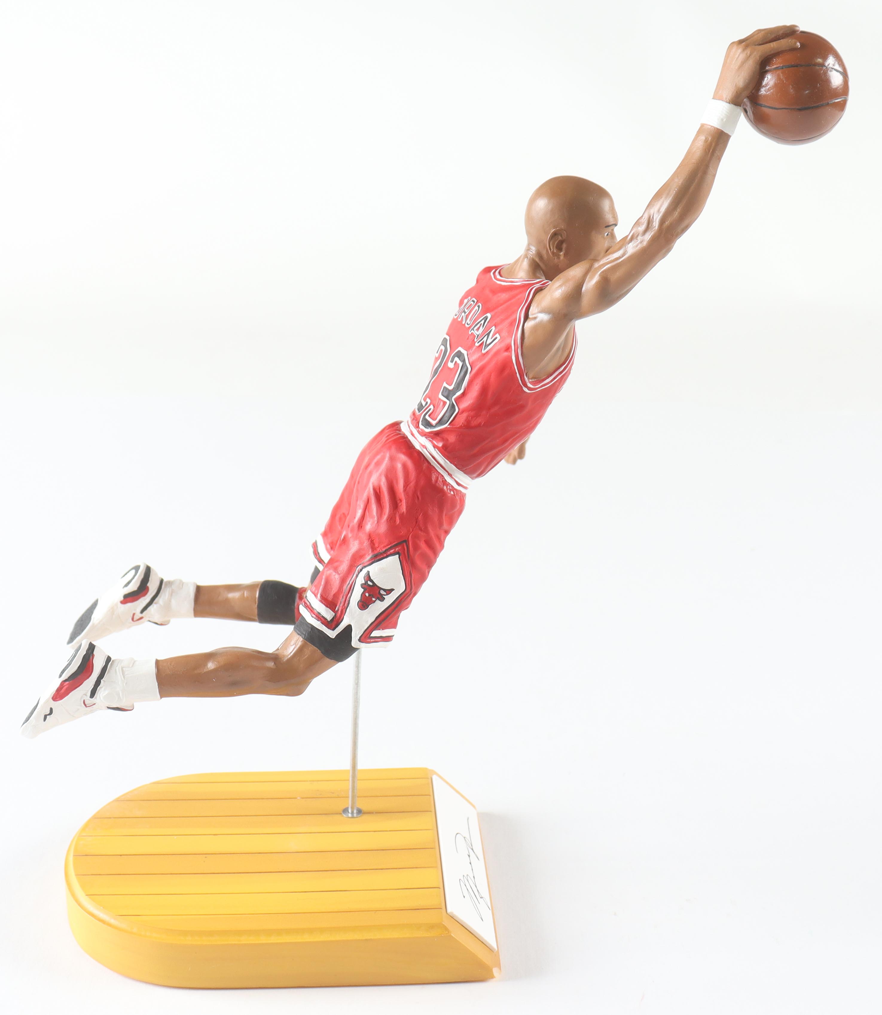 Michael Jordan Signed LE Bulls 15" Figurine #248/368 (UDA) at PristineAuction.com Michael Jordan Signed LE Bulls 15" Figurine #248/368 (UDA) at PristineAuction.com