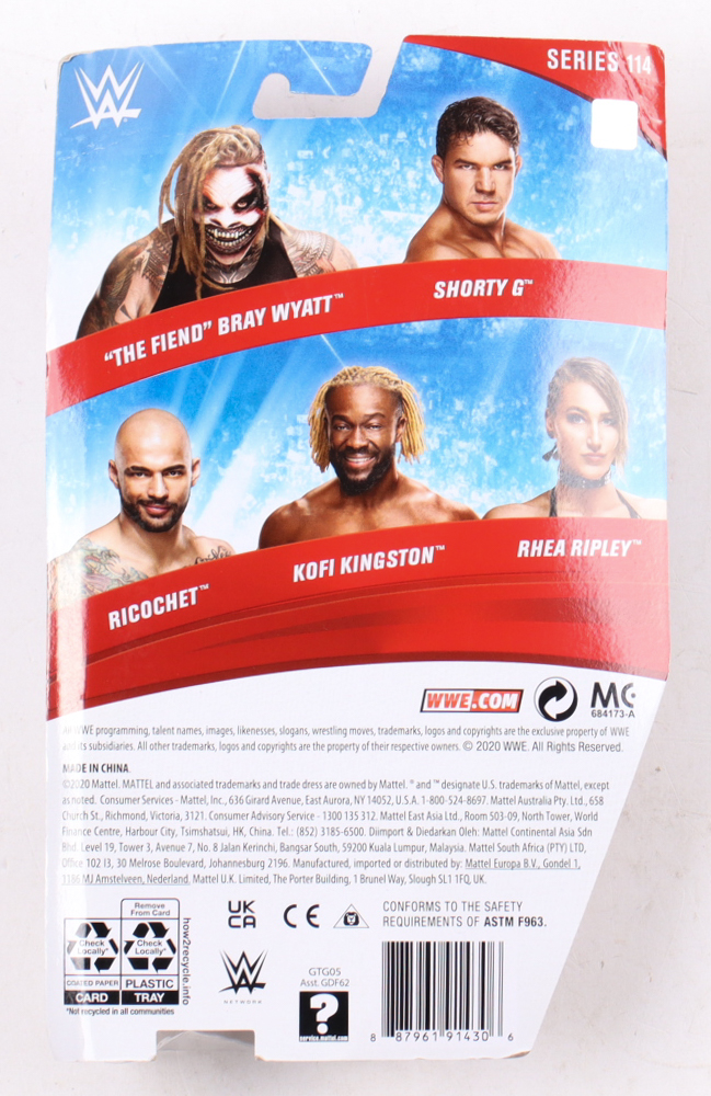 Bray Wyatt Signed WWE "The Fiend" Mattel Action Figure (JSA) at PristineAuction.com Bray Wyatt Signed WWE "The Fiend" Mattel Action Figure (JSA) at PristineAuction.com