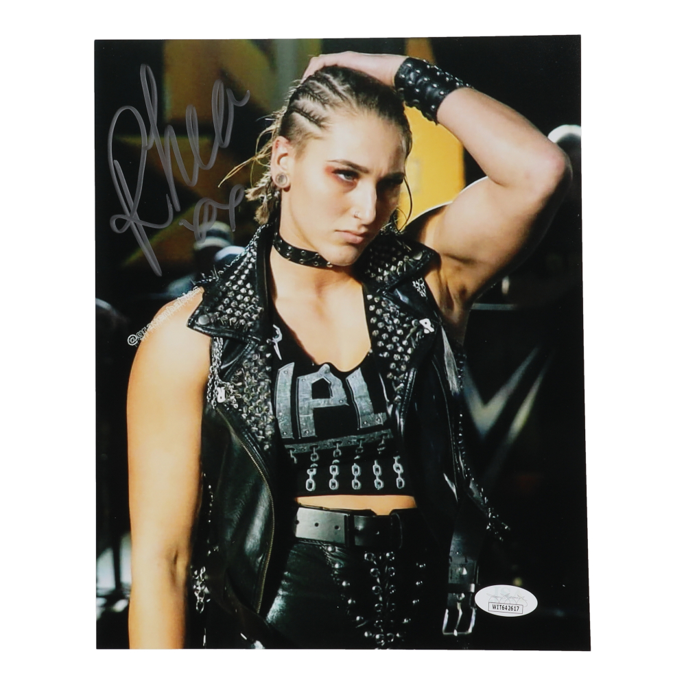 Rhea Ripley Signiture Rhea Ripley Signed WWE 8x10 Photo (JSA) | Pristine Auction