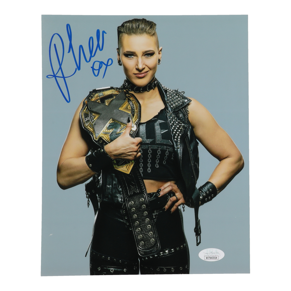 Rhea Ripley Signed WWE 8x10 Photo (JSA) | Pristine Auction