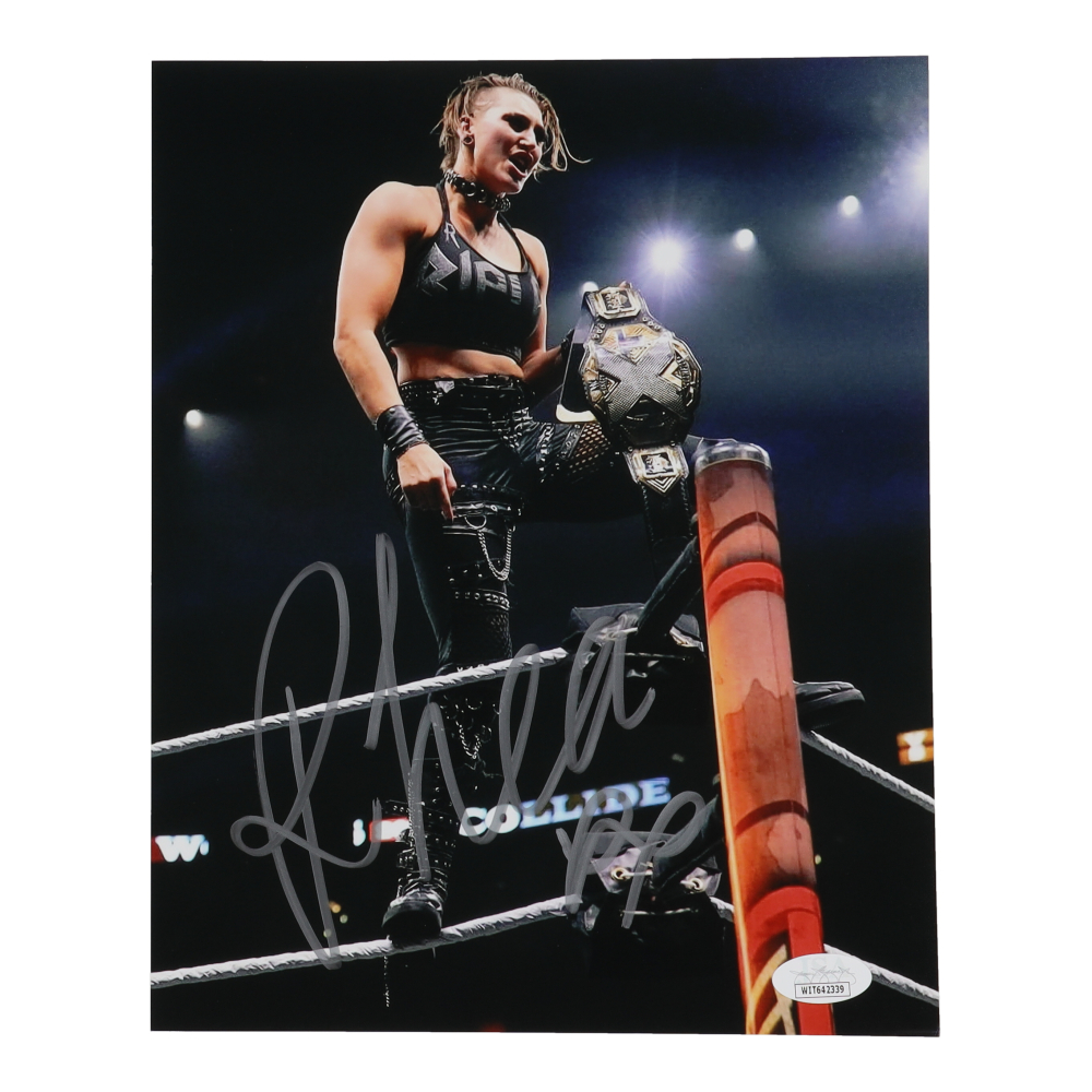 Rhea Ripley Signiture Rhea Ripley Signed WWE 8x10 Photo (JSA) | Pristine Auction