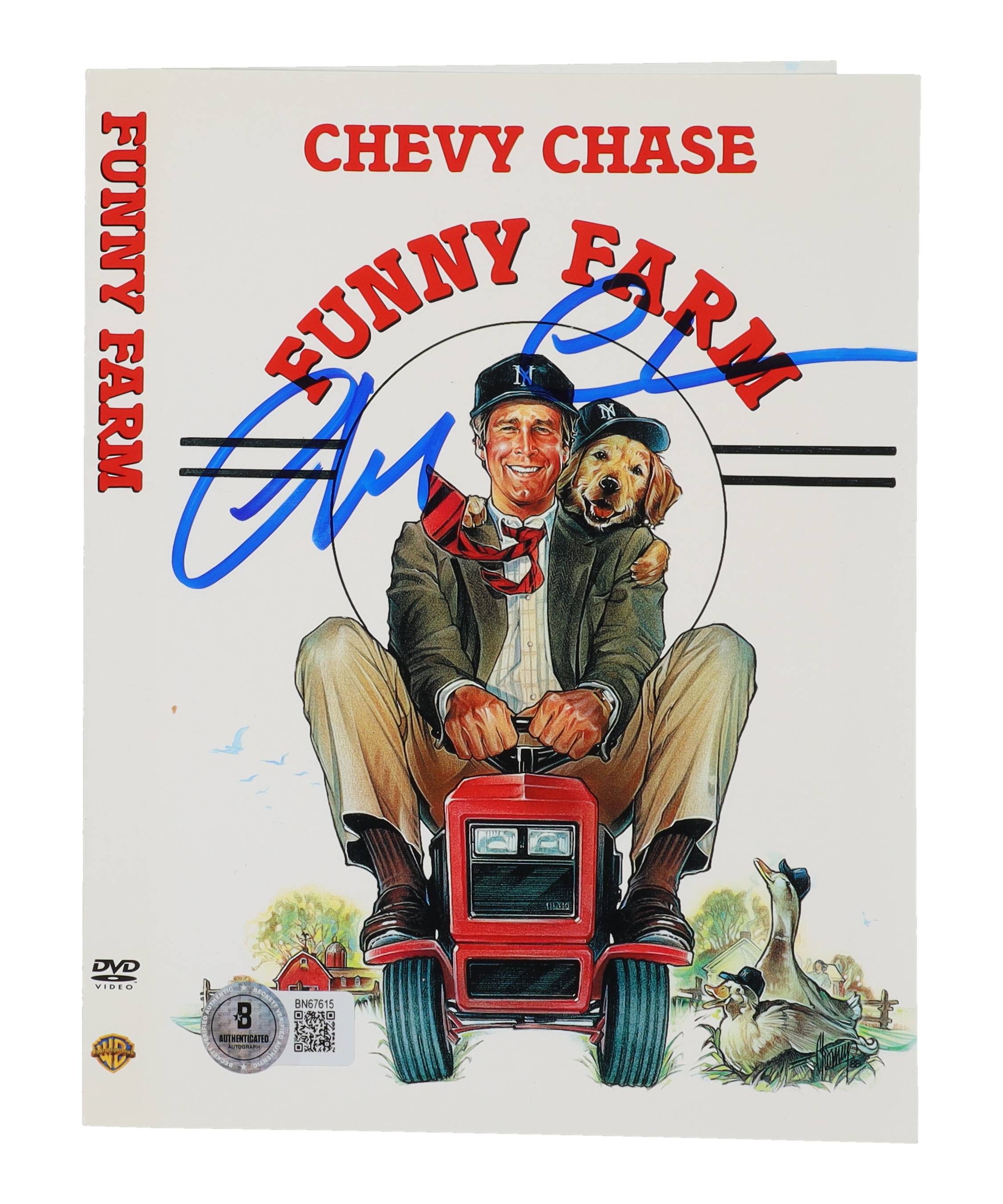 Chevy Chase Signed "Funny Farm" DVD Cover (Beckett) at PristineAuction.com Chevy Chase Signed "Funny Farm" DVD Cover (Beckett) at PristineAuction.com
