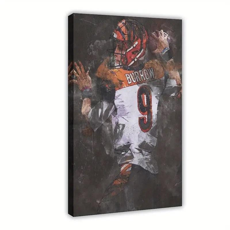 Joe Burrow Bengals Custom 16x24 Canvas at PristineAuction.com Joe Burrow Bengals Custom 16x24 Canvas at PristineAuction.com