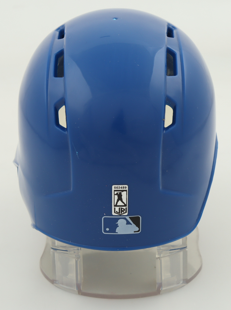 Vladimir Guerrero Jr Signed Blue Jays Mini Batting Helmet (JSA