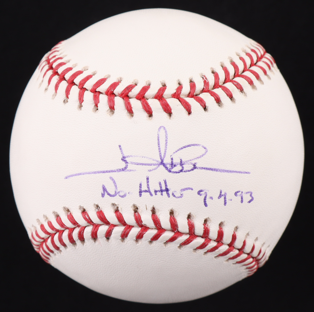 Jim Abbott Signed OML Baseball Inscribed "No Hitter 9-4-93" (PSA) at PristineAuction.com Jim Abbott Signed OML Baseball Inscribed "No Hitter 9-4-93" (PSA) at PristineAuction.com
