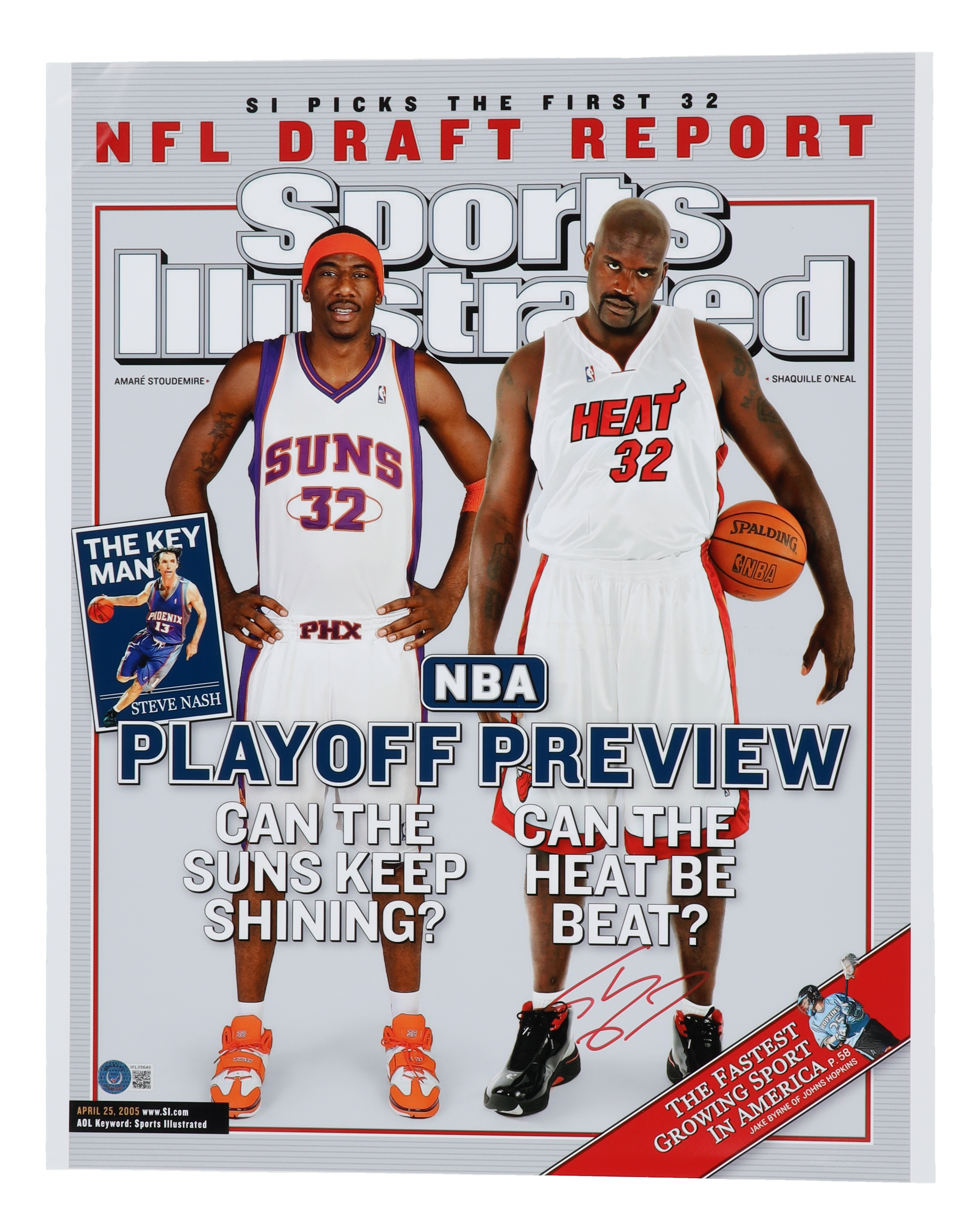 Shaquille O'Neal Signed Heat 16x20 Photo (Beckett) at PristineAuction.com Shaquille O'Neal Signed Heat 16x20 Photo (Beckett) at PristineAuction.com