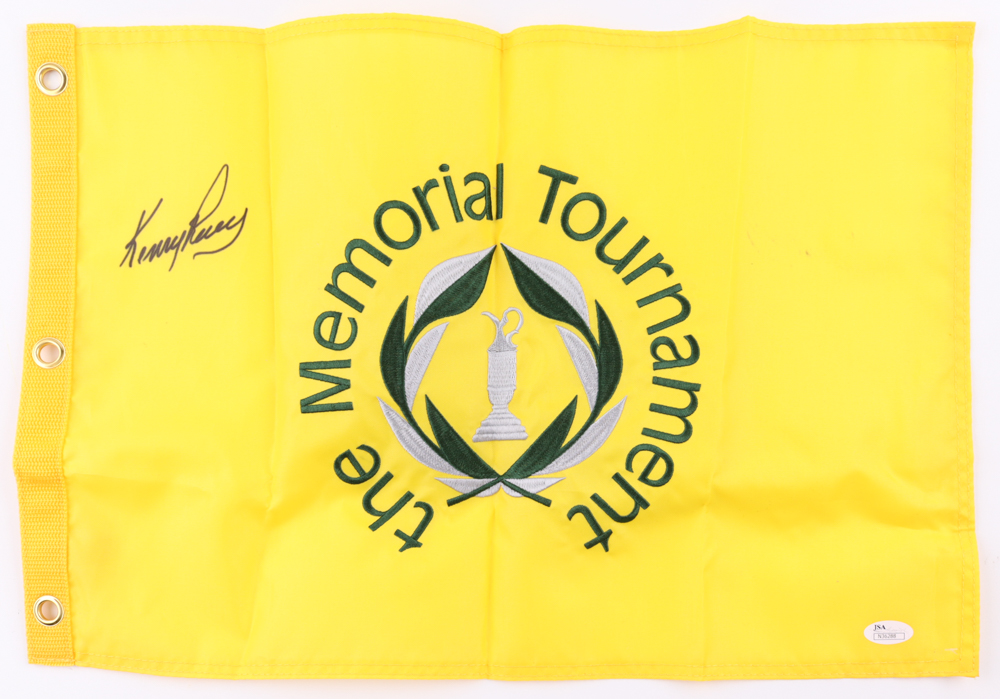 Kenny Perry Signed The Memorial Tournament Golf Flag (JSA) at PristineAuction.com Kenny Perry Signed The Memorial Tournament Golf Flag (JSA) at PristineAuction.com