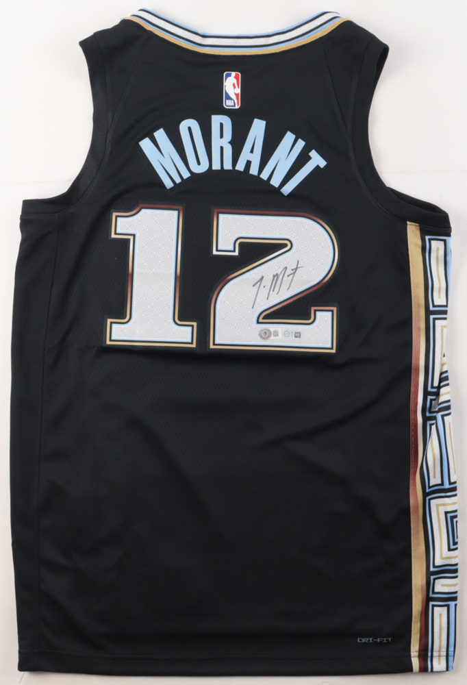 Ja Morant Signed Grizzlies Jersey (Beckett & USA SM) at PristineAuction.com Ja Morant Signed Grizzlies Jersey (Beckett & USA SM) at PristineAuction.com