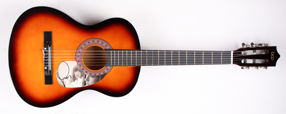 Taylor Swift Signed 38" Acoustic Guitar (AutographCOA) at PristineAuction.com Taylor Swift Signed 38" Acoustic Guitar (AutographCOA) at PristineAuction.com