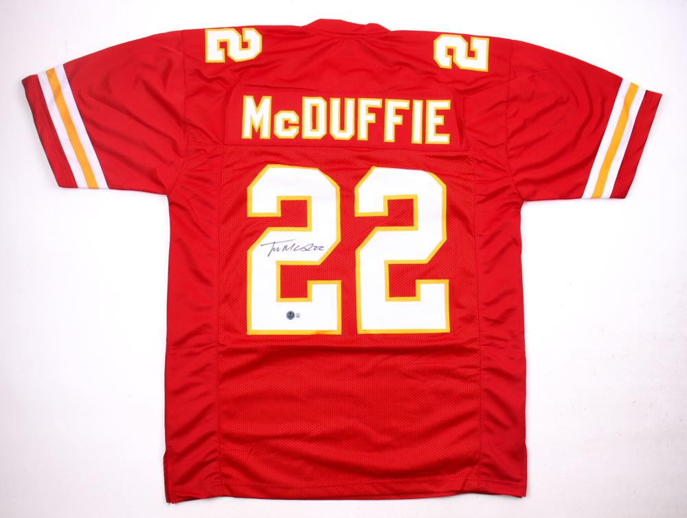 Trent McDuffie Signed Jersey (Beckett) at PristineAuction.com Trent McDuffie Signed Jersey (Beckett) at PristineAuction.com