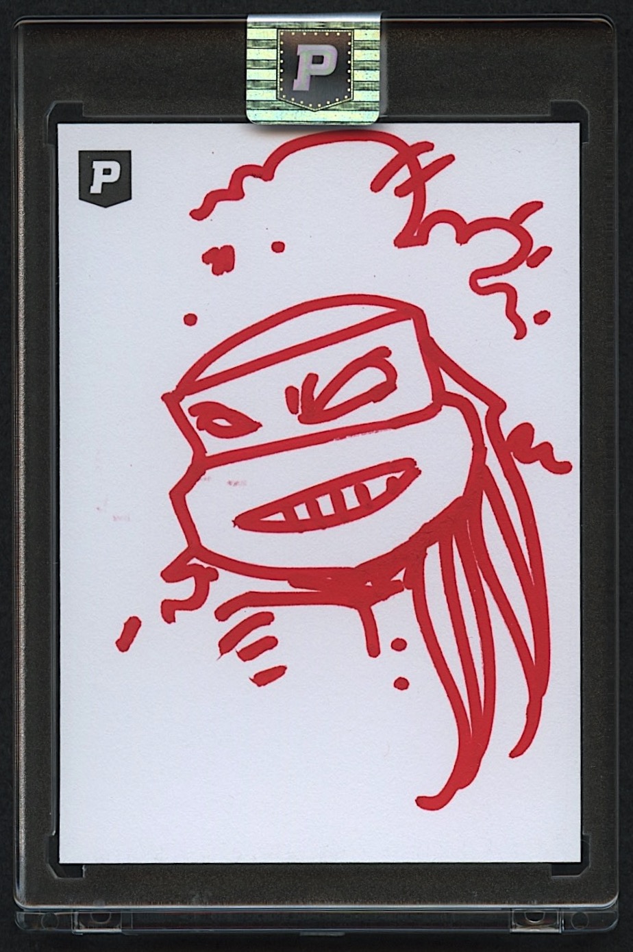 Raphael | Teenage Mutant Ninja Turtles | Original Art Sketch Card by Kevin Eastman (1/1 Original Art) at PristineAuction.com Raphael | Teenage Mutant Ninja Turtles | Original Art Sketch Card by Kevin Eastman (1/1 Original Art) at PristineAuction.com