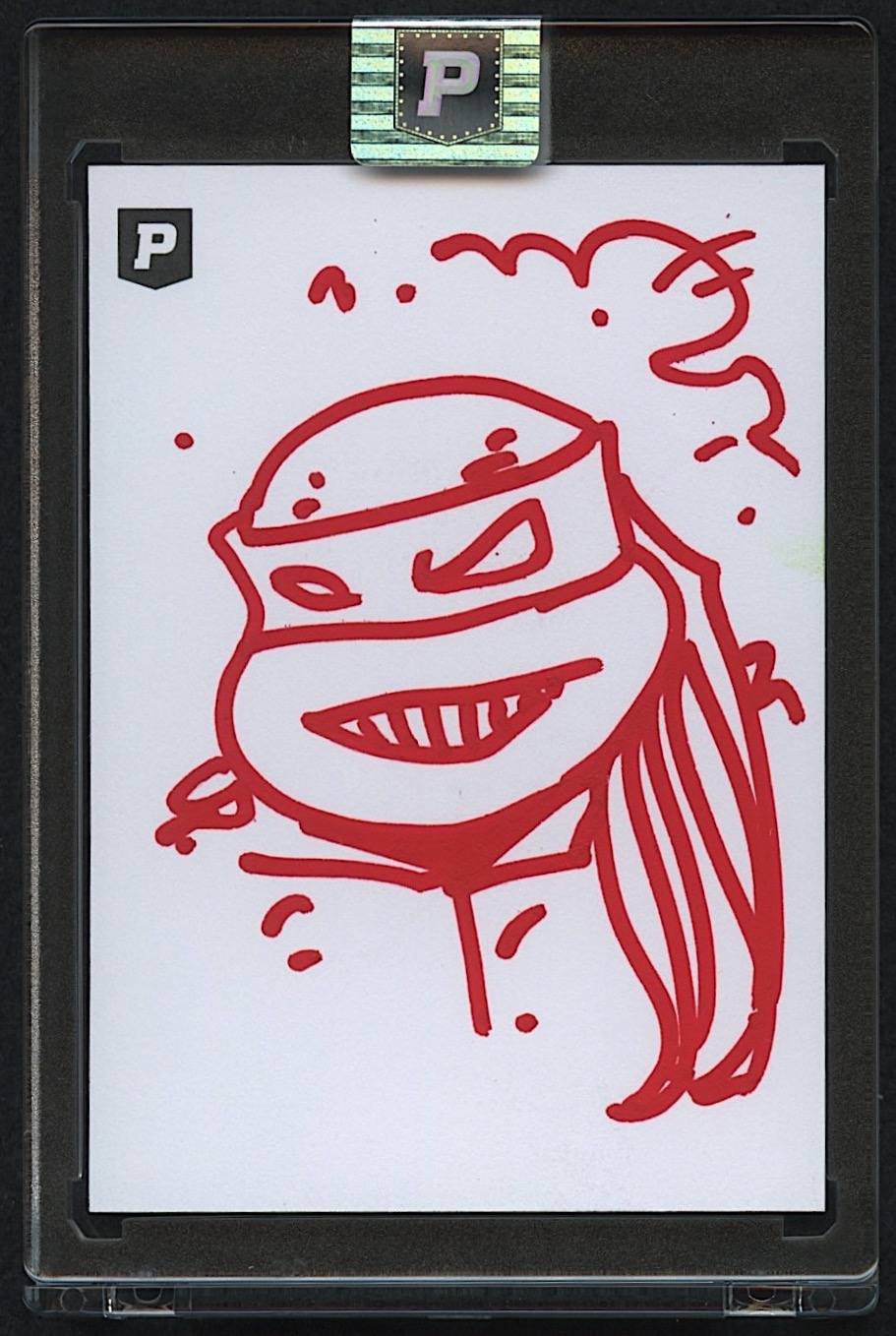 Raphael | Teenage Mutant Ninja Turtles | Original Art Sketch Card by Kevin Eastman (1/1 Original Art) at PristineAuction.com Raphael | Teenage Mutant Ninja Turtles | Original Art Sketch Card by Kevin Eastman (1/1 Original Art) at PristineAuction.com