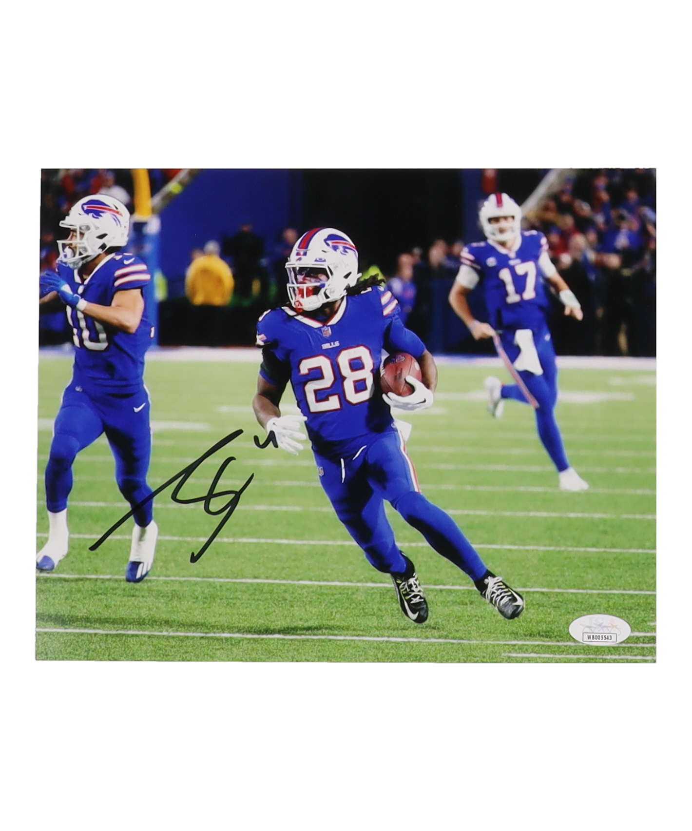 James Cook Signed Bills 8x10 Photo (JSA) at PristineAuction.com James Cook Signed Bills 8x10 Photo (JSA) at PristineAuction.com
