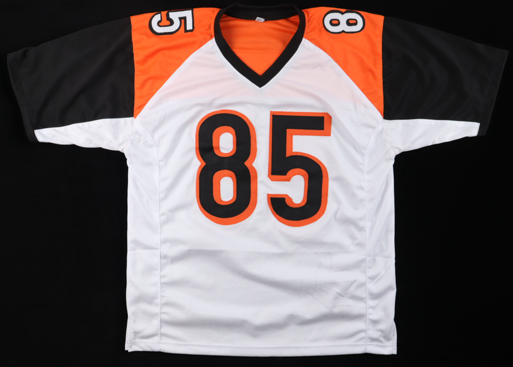 Chad "Ochocinco" Johnson Signed Jersey (Beckett) at PristineAuction.com Chad "Ochocinco" Johnson Signed Jersey (Beckett) at PristineAuction.com